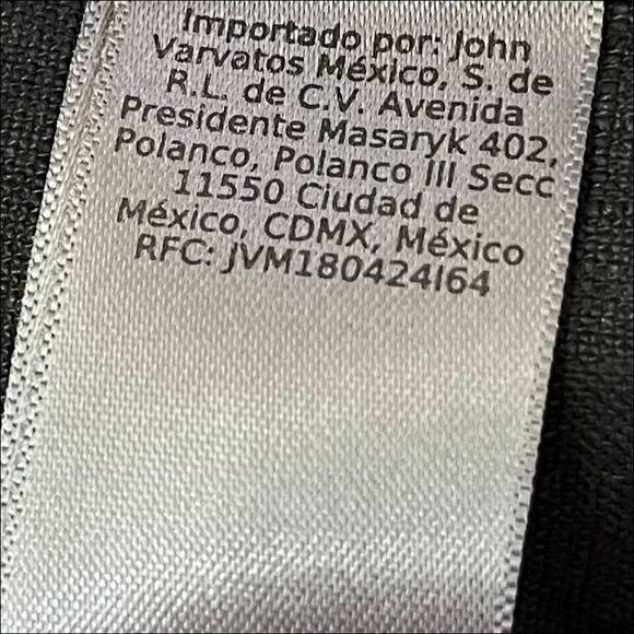 John Varvatos Men Garment-Washed Zip Jacket in Black Size 52EU/22US - Picture 11 of 11